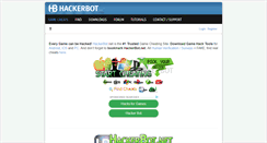 Desktop Screenshot of hackerbot.net